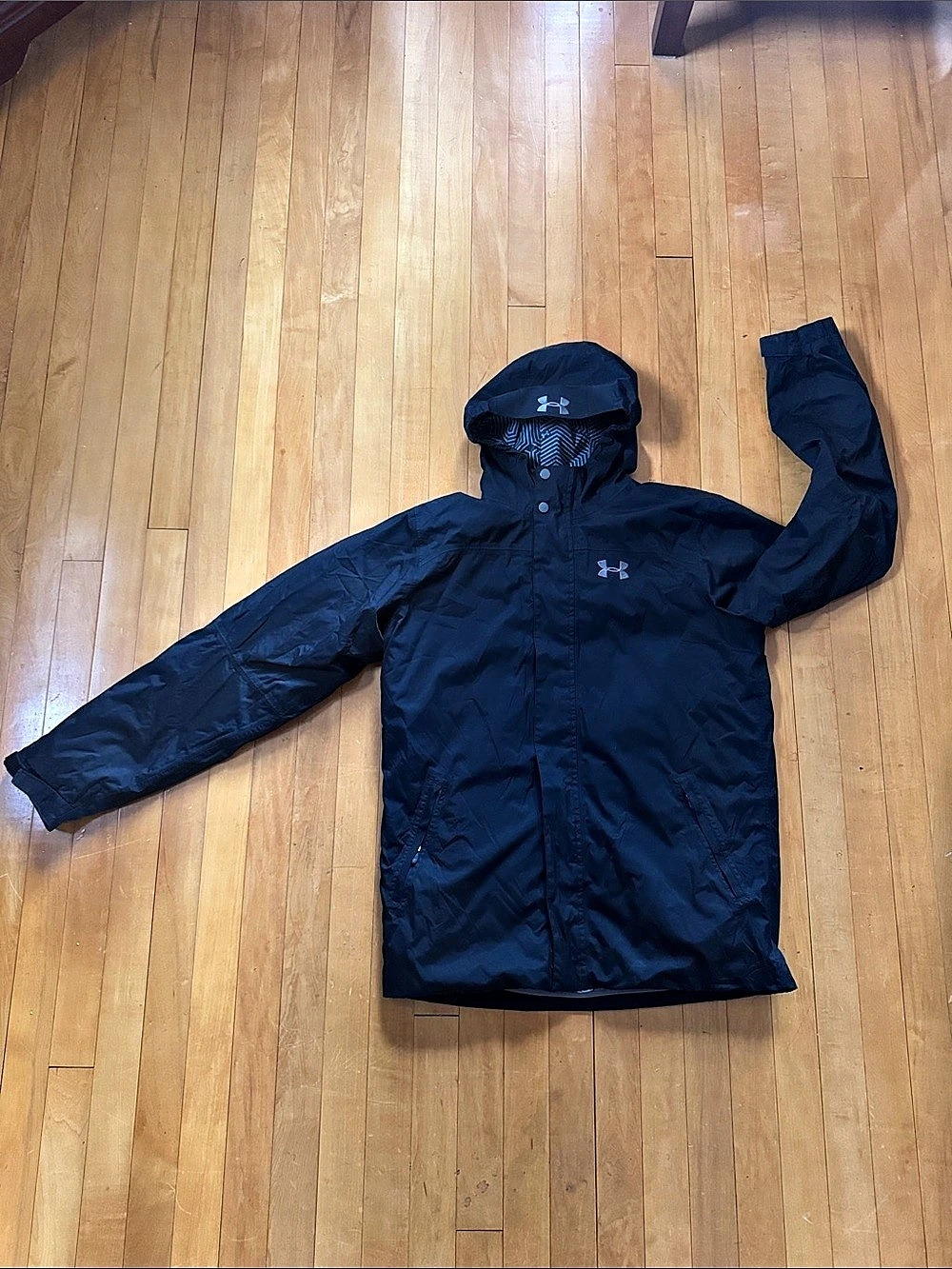 Under Armour UA Storm Hooded dual Jacket Boys' Black YXL